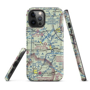 Ogle County Airport (C55) VFR Sectional  Tough iPhone Case