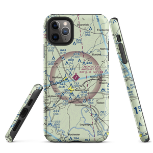 Ohio County Airport (JQD) VFR Sectional  Tough iPhone Case