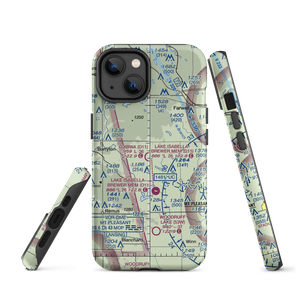 Ojibwa Airpark (D11) VFR Sectional  Tough iPhone Case