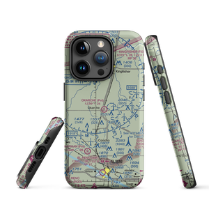 Okarche Airport (3OK1) VFR Sectional  Tough iPhone Case