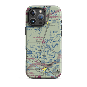 Okarche Airport (3OK1) VFR Sectional  Tough iPhone Case