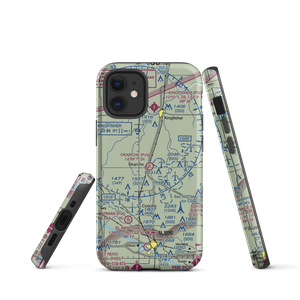 Okarche Airport (3OK1) VFR Sectional  Tough iPhone Case