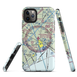 Okeechobee County Airport (OBE) VFR Sectional  Tough iPhone Case