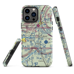 Oktibbeha Airport (M51) VFR Sectional  Tough iPhone Case