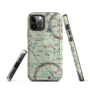 Olafson Brothers Airport (03ND) VFR Sectional  Tough iPhone Case