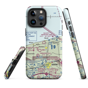 Olcott-Newfane Airport (D80) VFR Sectional  Tough iPhone Case