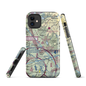 Old Aerodrome (9CL7) VFR Sectional  Tough iPhone Case