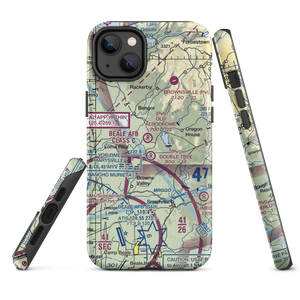 Old Aerodrome (9CL7) VFR Sectional  Tough iPhone Case