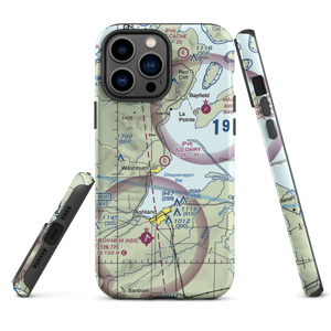 Old Dairy Airport (3WN2) VFR Sectional  Tough iPhone Case