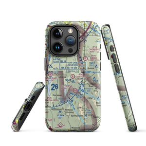 Old Fort Farm Airport (50NY) VFR Sectional  Tough iPhone Case