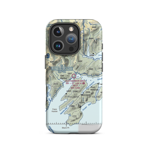 Old Harbor Airport (6R7) VFR Sectional  Tough iPhone Case