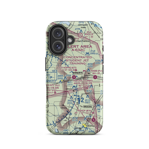 Old Hoppe Place Airport (67T) VFR Sectional  Tough iPhone Case