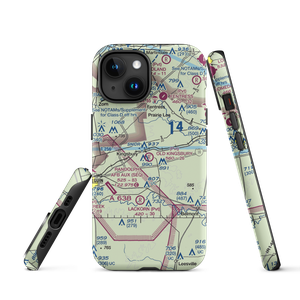 Old Kingsbury Aerodrome (85TE) VFR Sectional  Tough iPhone Case