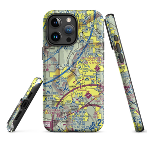 Old Portage Heliport (4P2) VFR Sectional  Tough iPhone Case