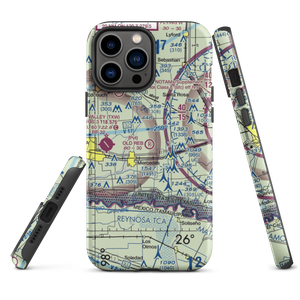 Old Reb Airport (5XS6) VFR Sectional  Tough iPhone Case