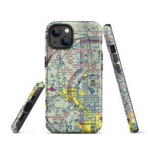 Oldstown Flying Tails Airport (81OH) VFR Sectional  Tough iPhone Case