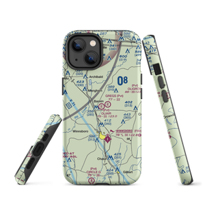 Oliair Airport (LS20) VFR Sectional  Tough iPhone Case