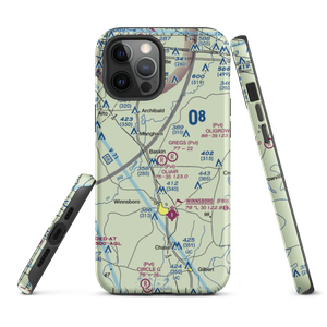 Oliair Airport (LS20) VFR Sectional  Tough iPhone Case