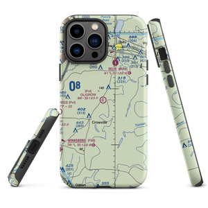 Oligrow Airport (LS15) VFR Sectional  Tough iPhone Case