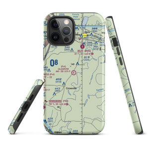 Oligrow Airport (LS15) VFR Sectional  Tough iPhone Case