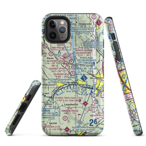 Olinger Airpark (OR81) VFR Sectional  Tough iPhone Case