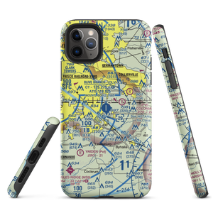 Olive Branch Airport (OLV) VFR Sectional  Tough iPhone Case