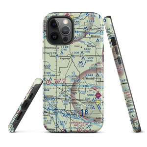 Oliver Lake Seaplane Base (4IN2) VFR Sectional  Tough iPhone Case