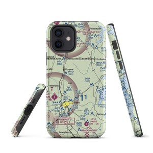 Oliver Landing Airport (42TN) VFR Sectional  Tough iPhone Case