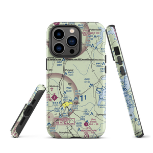 Oliver Landing Airport (42TN) VFR Sectional  Tough iPhone Case