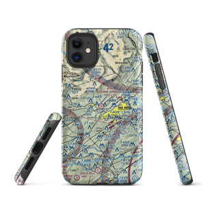 Oliver Springs Inc Airport (TN08) VFR Sectional  Tough iPhone Case