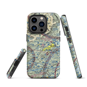 Oliver Springs Inc Airport (TN08) VFR Sectional  Tough iPhone Case