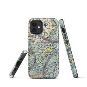 Oliver Springs Inc Airport (TN08) VFR Sectional  Tough iPhone Case