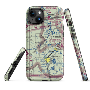 Oliver Till Airport (US-0016) VFR Sectional  Tough iPhone Case
