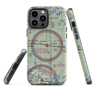 Olivia Regional Airport (OVL) VFR Sectional  Tough iPhone Case