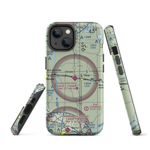 Olivia Regional Airport (OVL) VFR Sectional  Tough iPhone Case