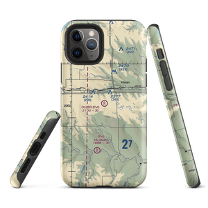 Oller Airport (SD97) VFR Sectional  Tough iPhone Case