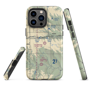 Oller Airport (SD97) VFR Sectional  Tough iPhone Case