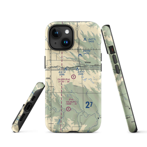 Oller Airport (SD97) VFR Sectional  Tough iPhone Case