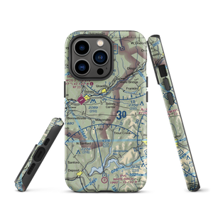 Olmstead Landing Strip (73NY) VFR Sectional  Tough iPhone Case