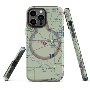 Olney Municipal Airport (ONY) VFR Sectional  Tough iPhone Case