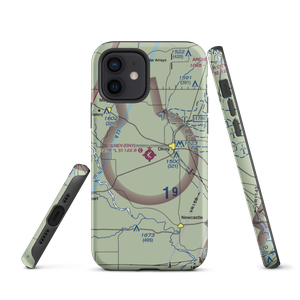 Olney Municipal Airport (ONY) VFR Sectional  Tough iPhone Case