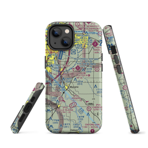 Olson Aerodrome (SN40) VFR Sectional  Tough iPhone Case