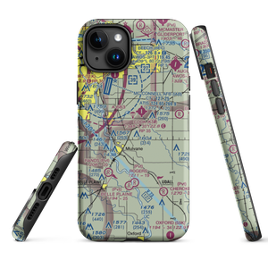 Olson Aerodrome (SN40) VFR Sectional  Tough iPhone Case