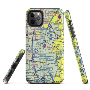 Olson Airport (LL53) VFR Sectional  Tough iPhone Case