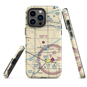 Olson Field (NE30) VFR Sectional  Tough iPhone Case