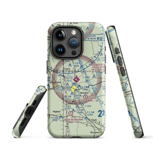 Omar N Bradley Airport (MBY) VFR Sectional  Tough iPhone Case