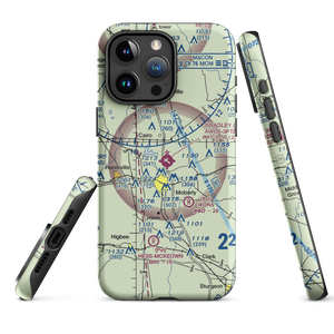 Omar N Bradley Airport (MBY) VFR Sectional  Tough iPhone Case