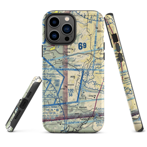 On the Rocks Airport (1CA6) VFR Sectional  Tough iPhone Case