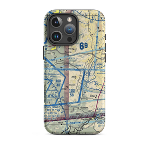 On the Rocks Airport (1CA6) VFR Sectional  Tough iPhone Case