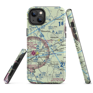 One Oak Airport (77KY) VFR Sectional  Tough iPhone Case